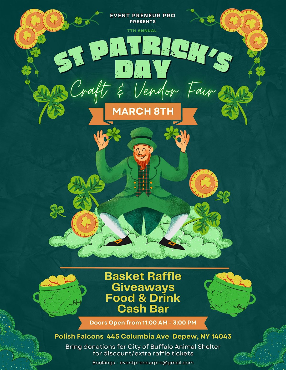 St. Patrick's Day Craft & Vendor Fair