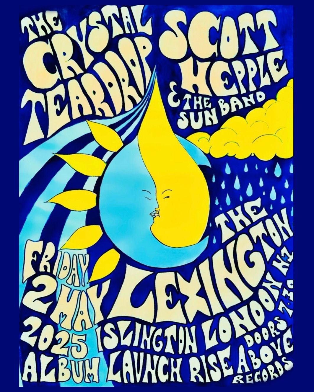 The Crystal Teardrop & Scott Hepple & The Sun Band Joint Album Launch