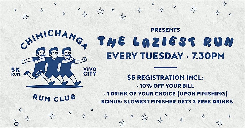 The Laziest Run Club by Chimichanga