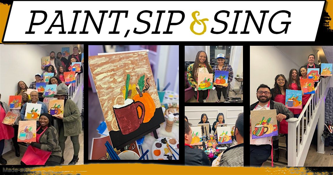 Paint, Sip & Sing Party: 90s & 2000s R&B\/Pop\/Hip-Hop Edition