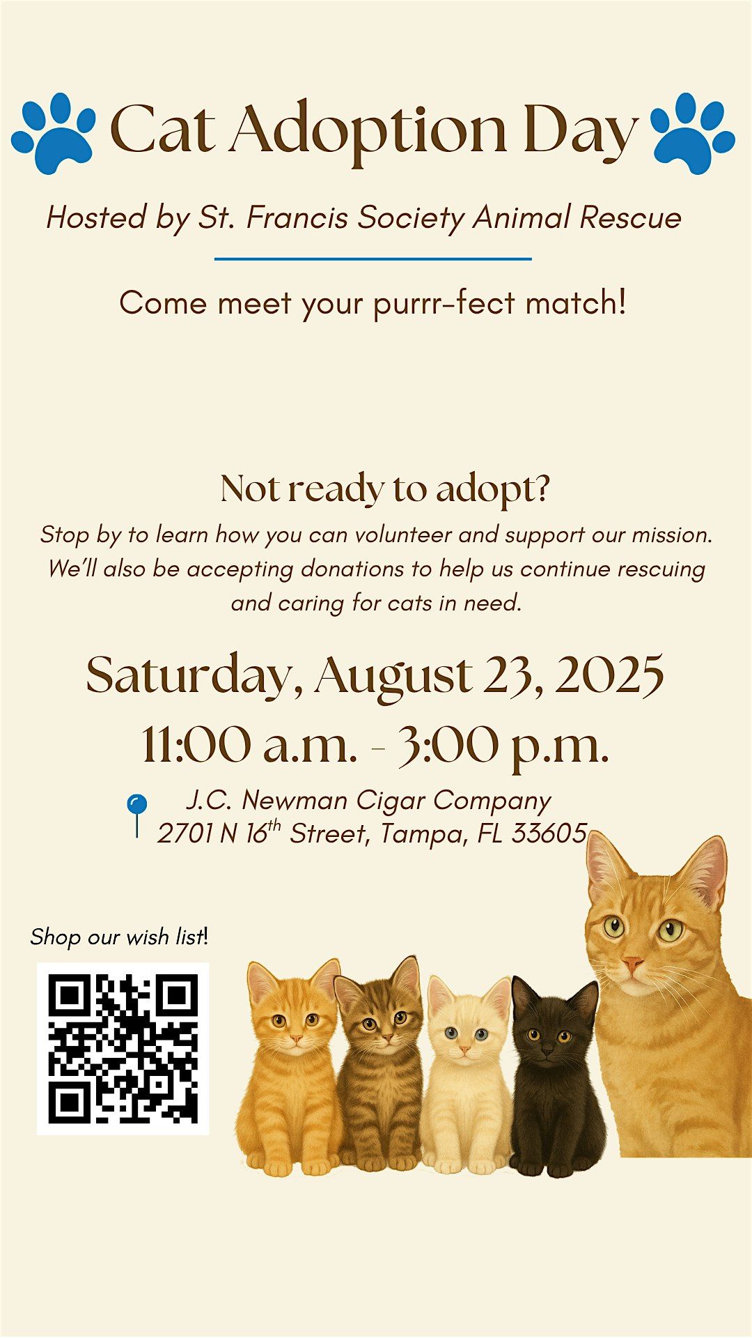 Cat Adoption Event