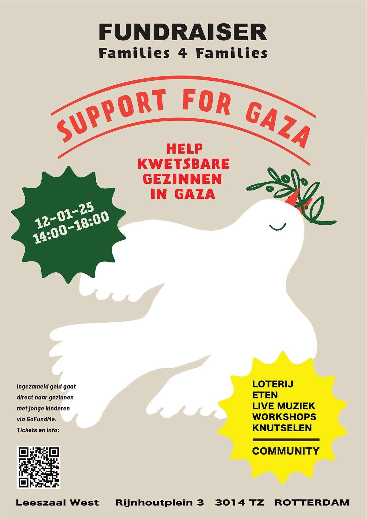 Families 4 Families - Gaza Fundraiser