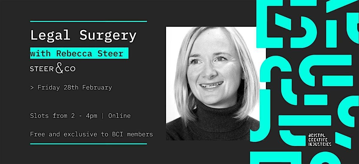 Legal Surgery with Rebecca Steer - February