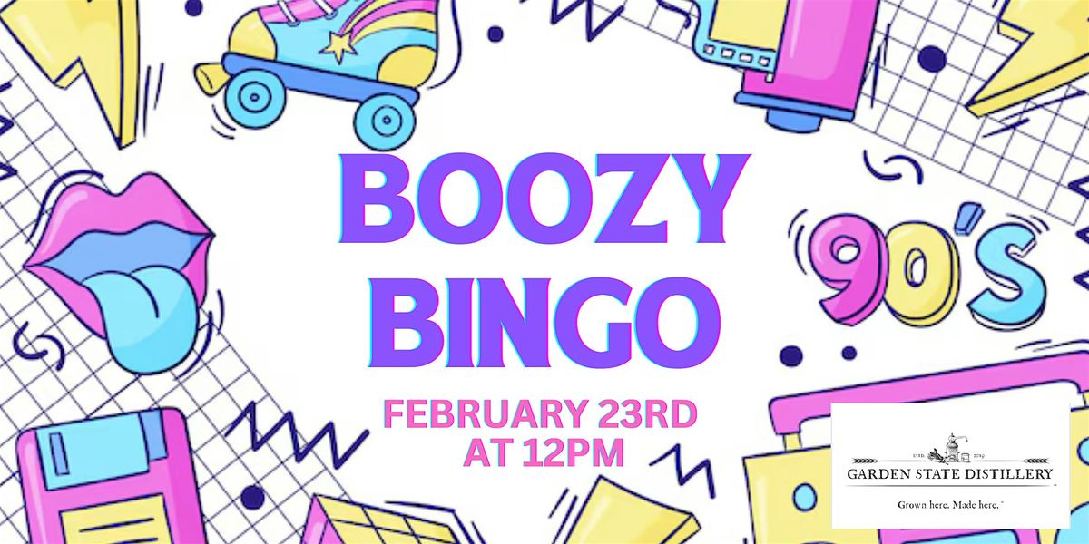 90's Boozy Bingo