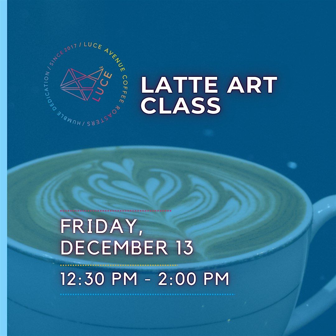 December Home Latte Art Class