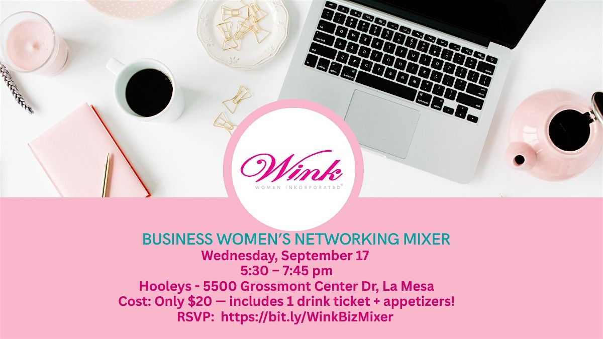 Wink Business Women's Networking Mixer