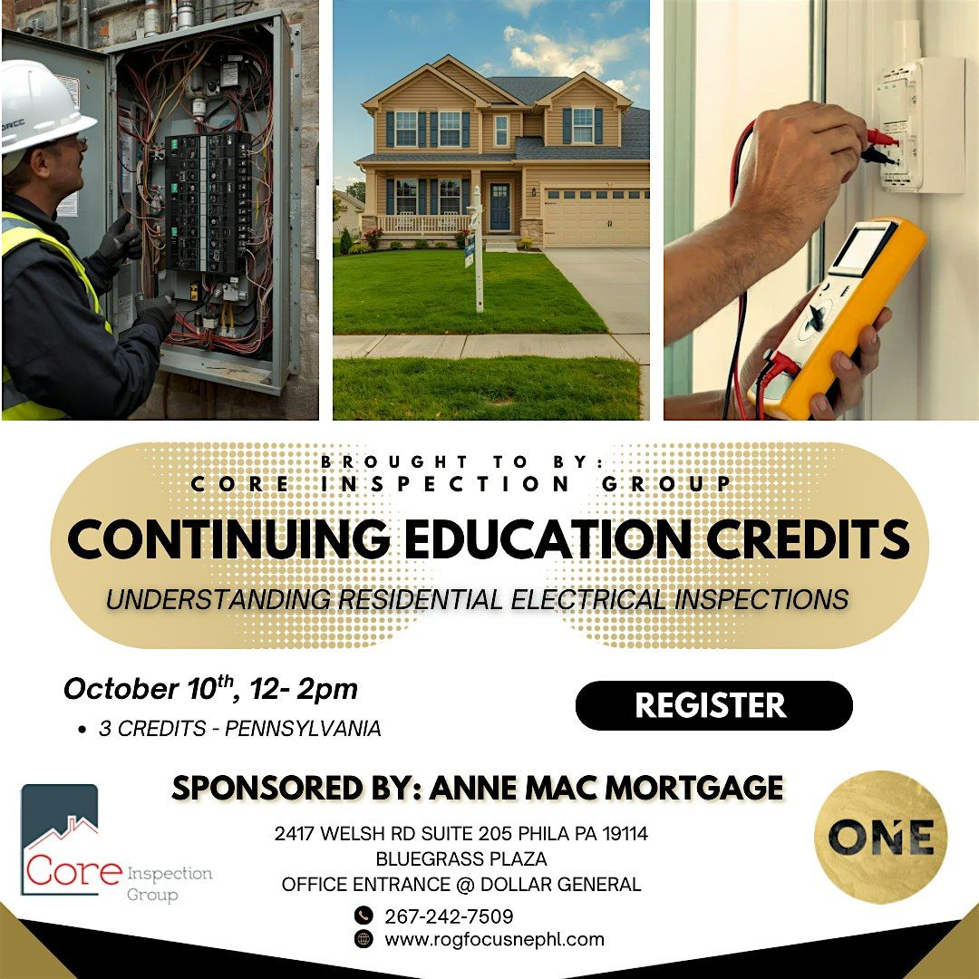 Continuing Education Credits