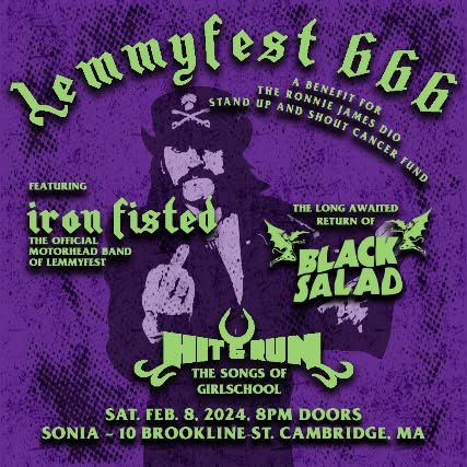 Lemmyfest 6 - A Benefit for the Ronnie James Dio Stand Up And Shout Cancer Fund