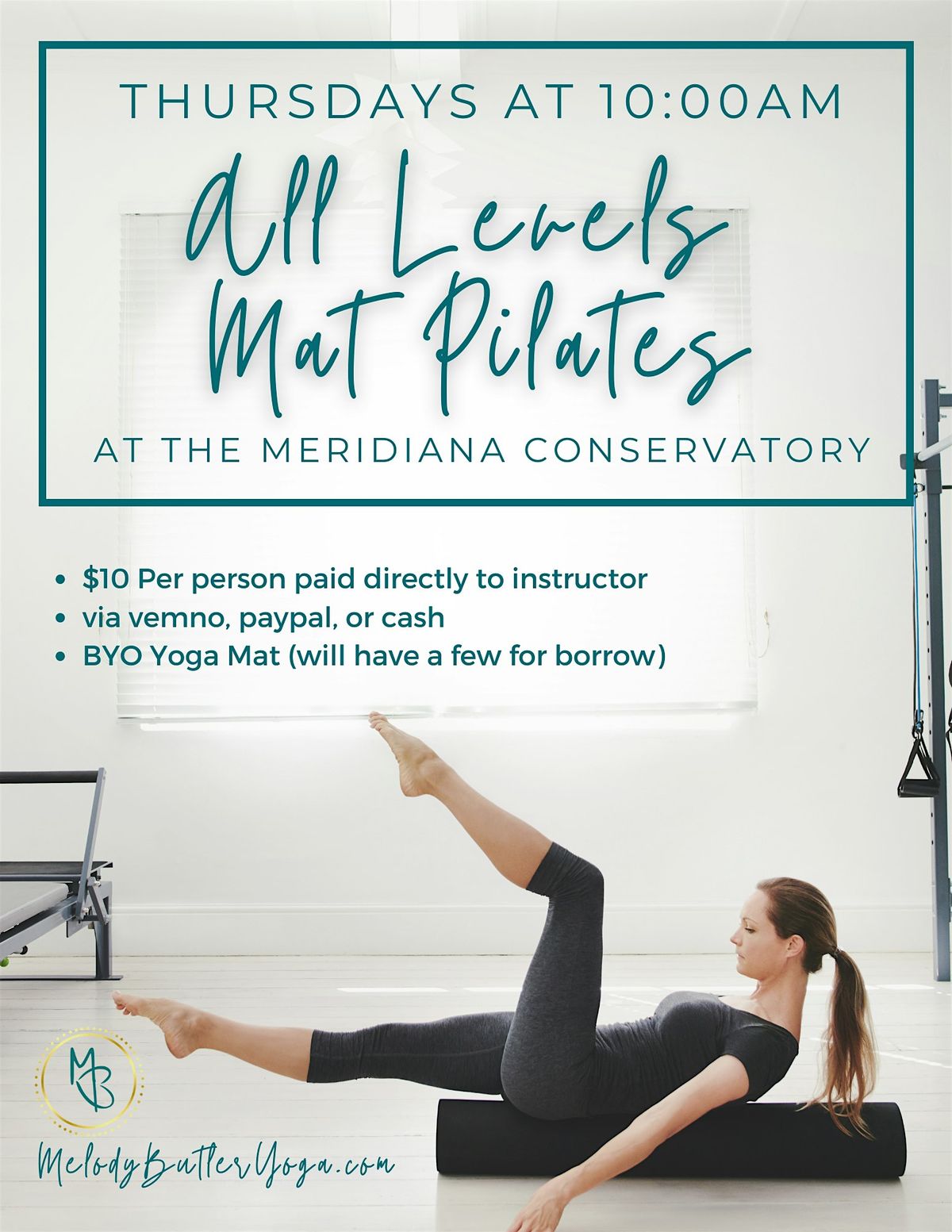 Mat Pilates with Melody - NOT FREE