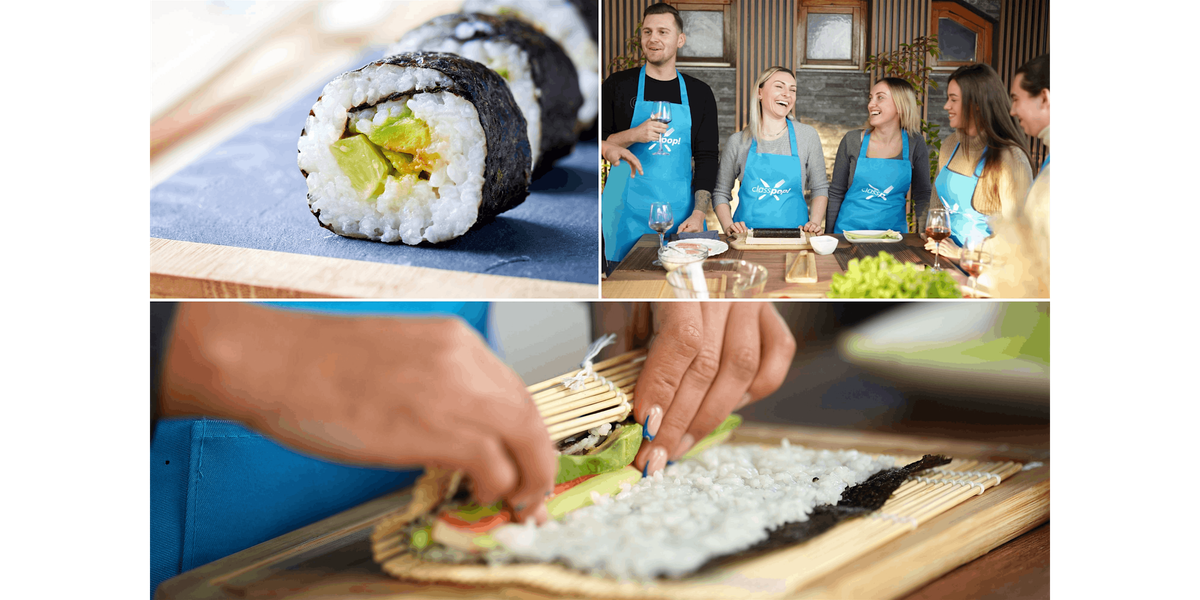 Sushi Making With Chef Dylan at a Local Wine Bar - Sushi Making Cooking Class in Nashville | Classpop!\u2122