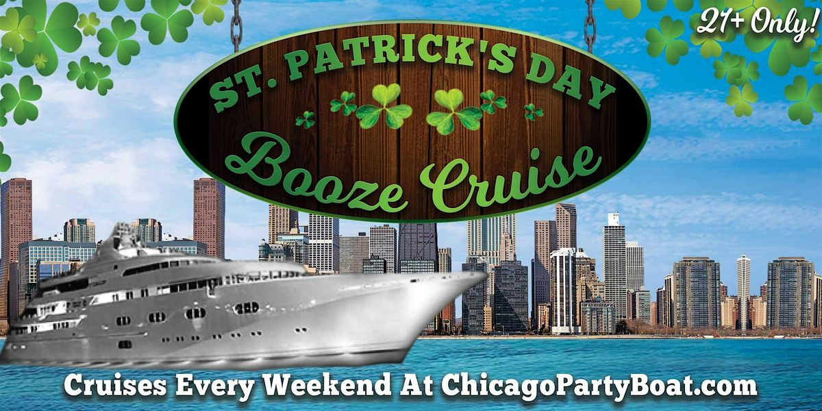 St. Patrick's Day Booze Cruise Aboard a 4-Story Luxury Yacht