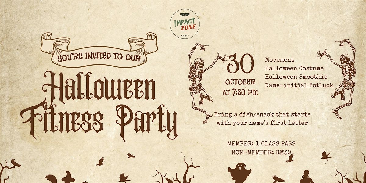 Halloween Fitness Party