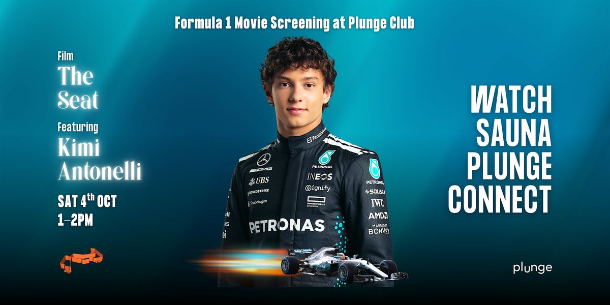 F1 Movie Screening at Plunge Club: The Seat