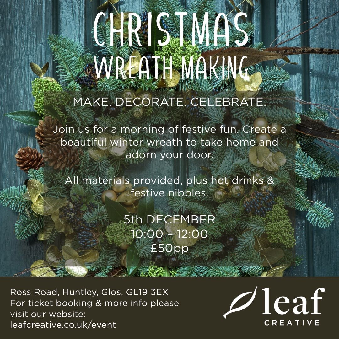 Christmas Wreath Making 