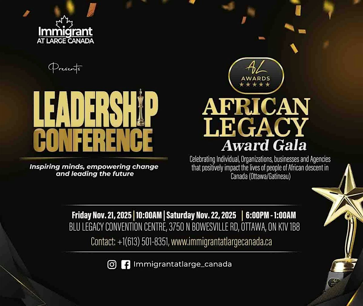 LEADERSHIP CONFERENCE & AFRICAN GALA NIGHT 2025