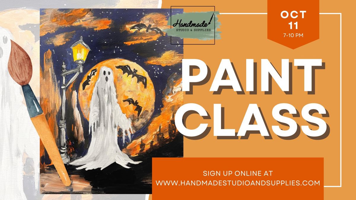 Town Ghost Paint Class