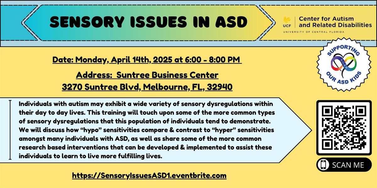 Sensory Issues in ASD