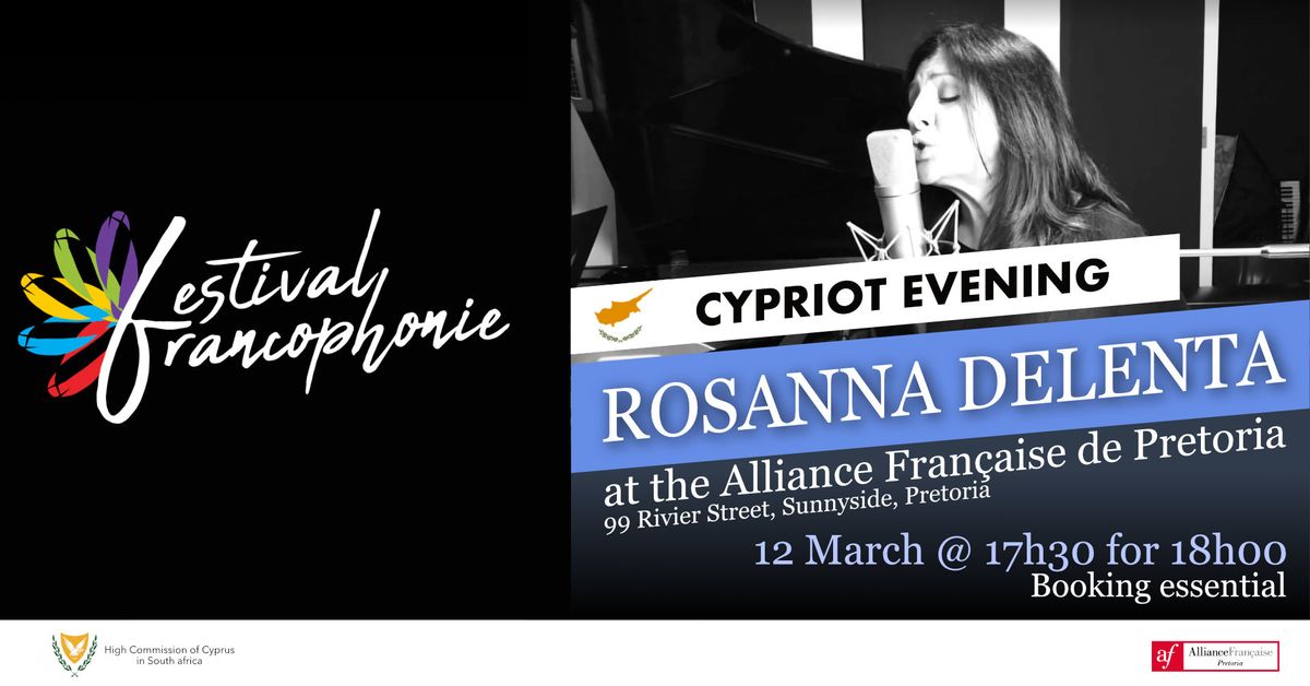 Francophonie Festival - Cypriot Evening - Concert - Rosanna Delenta