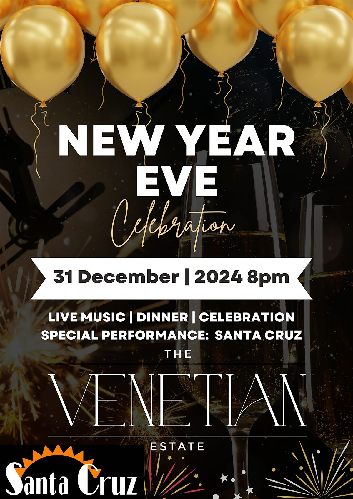 New Year's Eve Celebration with Santa Cruz