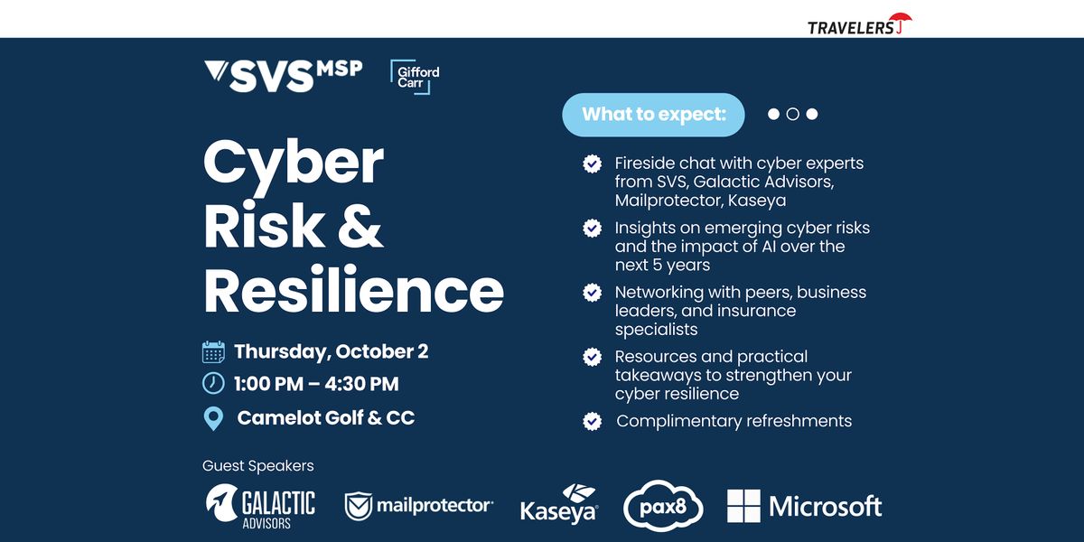 Cyber Risk & Resilience: A Fireside Chat with Industry Experts