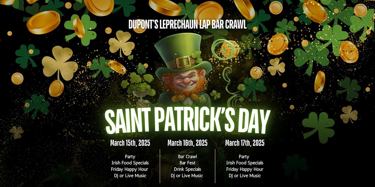 St. Patricks at Zebbie\u2019s Garden! by BAR CRAWL