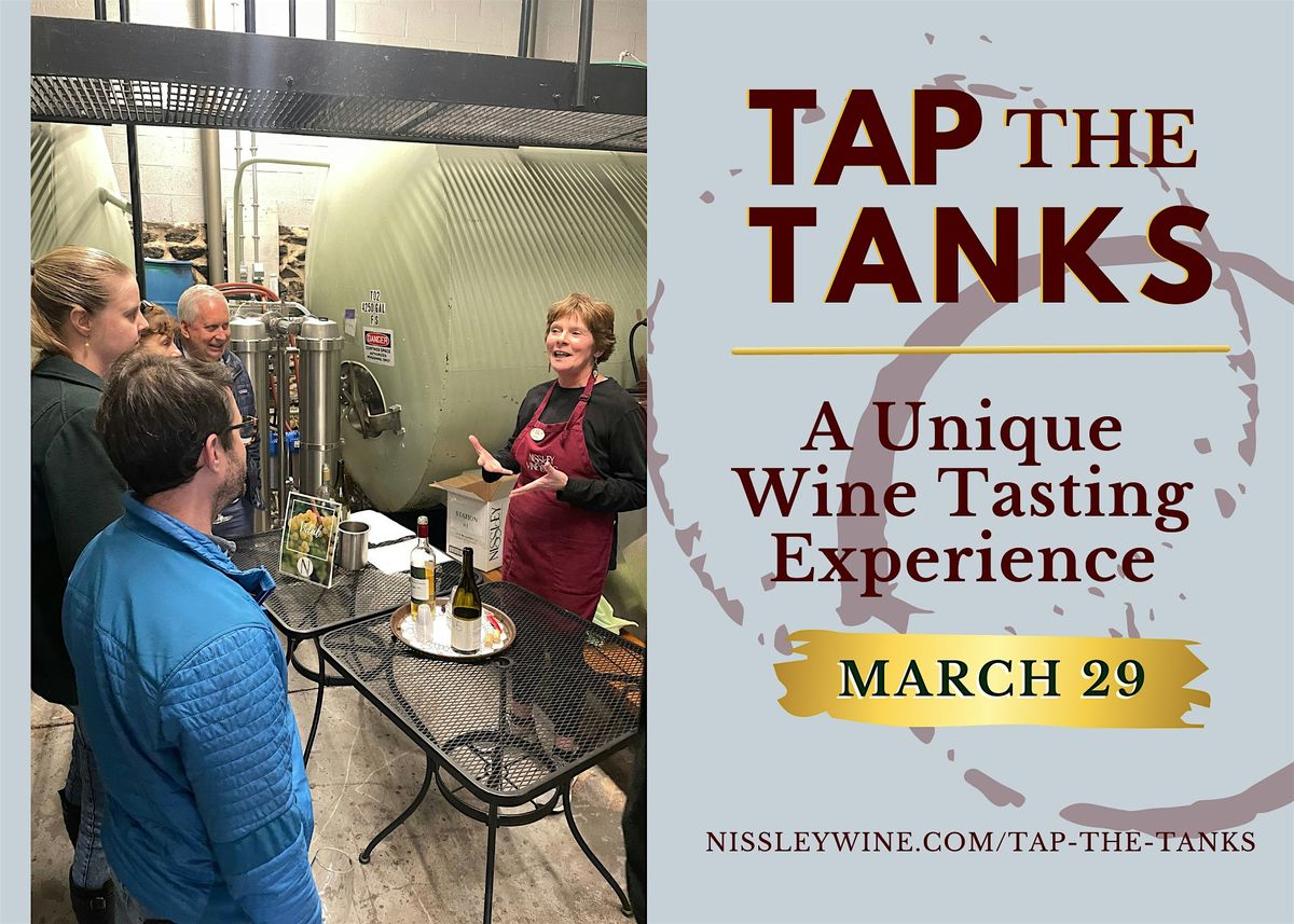 Tap the Tanks - A Wine Tasting Experience