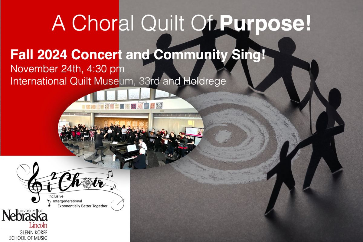 A Choral Quilt of Purpose: Fall Concert and Community Sing!