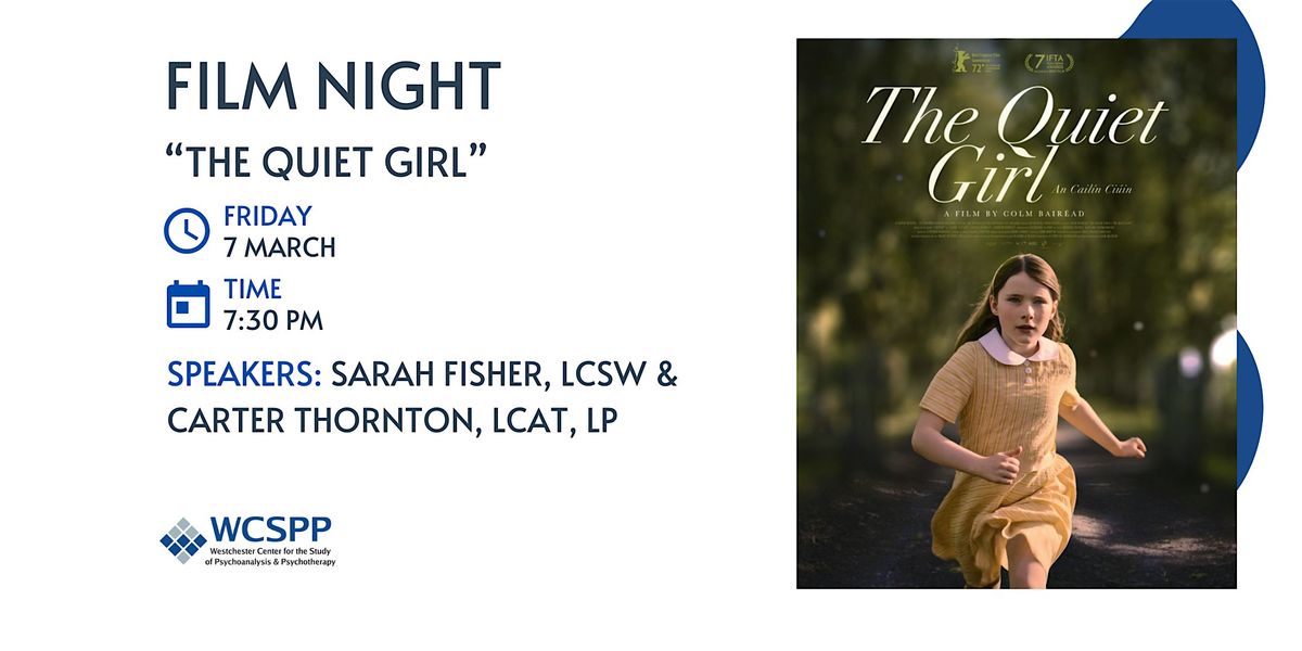 WCSPP Film Night: The Quiet Girl