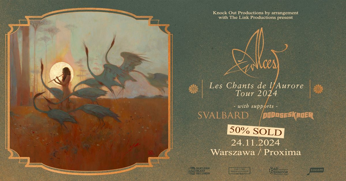 Alcest + Svalbard, Doodseskader \/ 24 XI 2024 \/ Warszawa