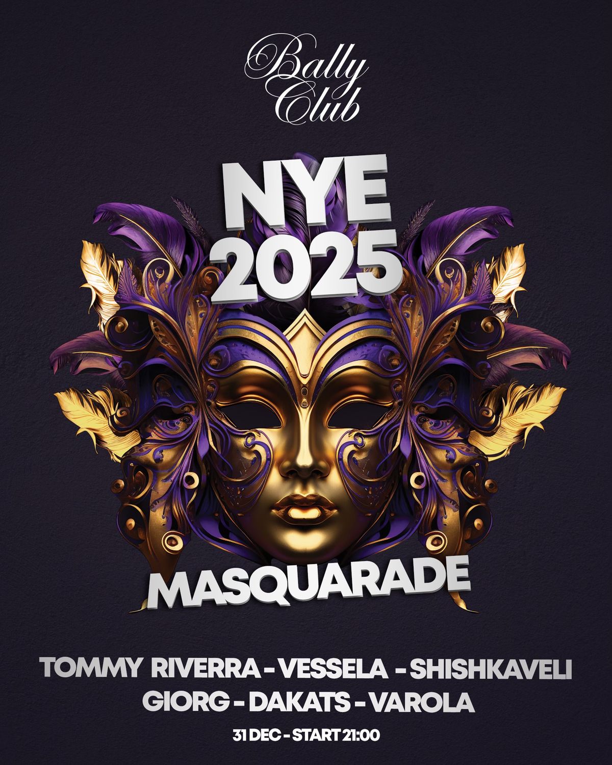 New Year 2025 at Bally Club - Tommy Riverra, VESSELA, GIORG, Shishkaveli, Dakats & Varola