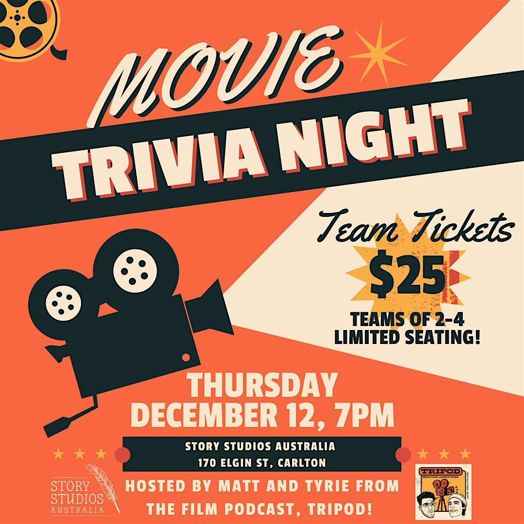 Story Studios Australia Movie Trivia Night