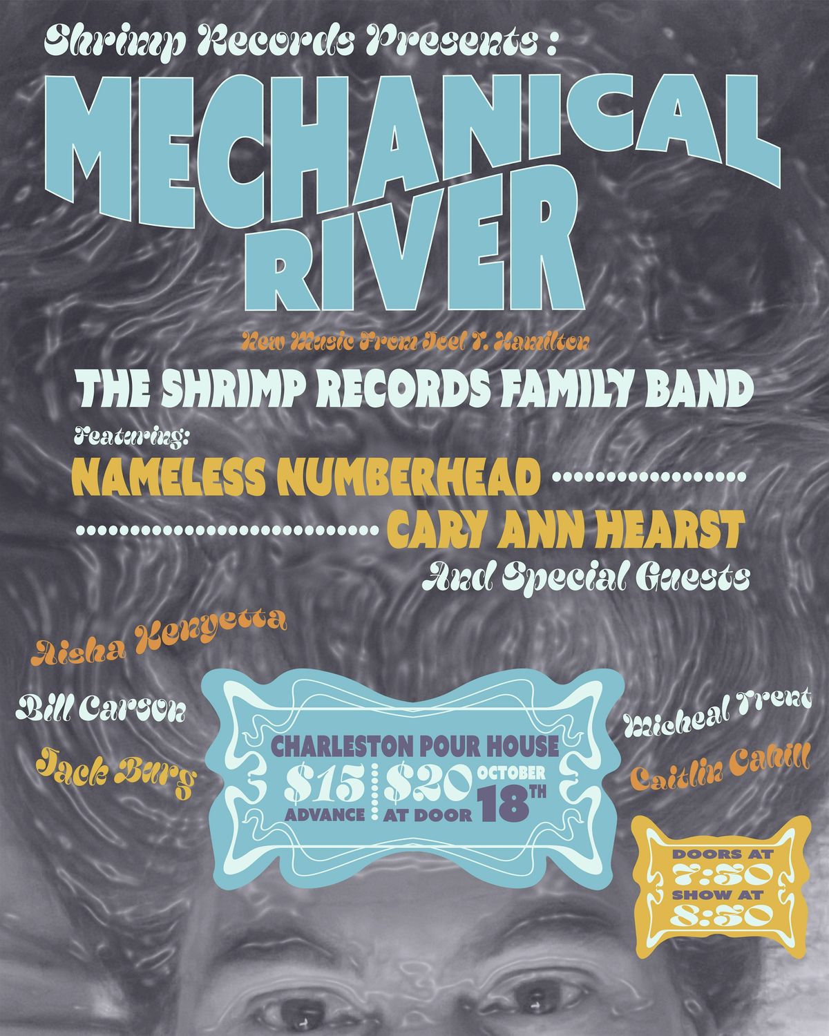 Shrimp Records Presents:  MECHANICAL RIVER feat. Carry Ann Hearst