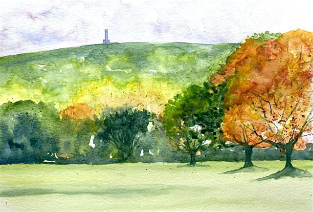 Introduction to Watercolours with Alison Adams - Local Autumn Landscape