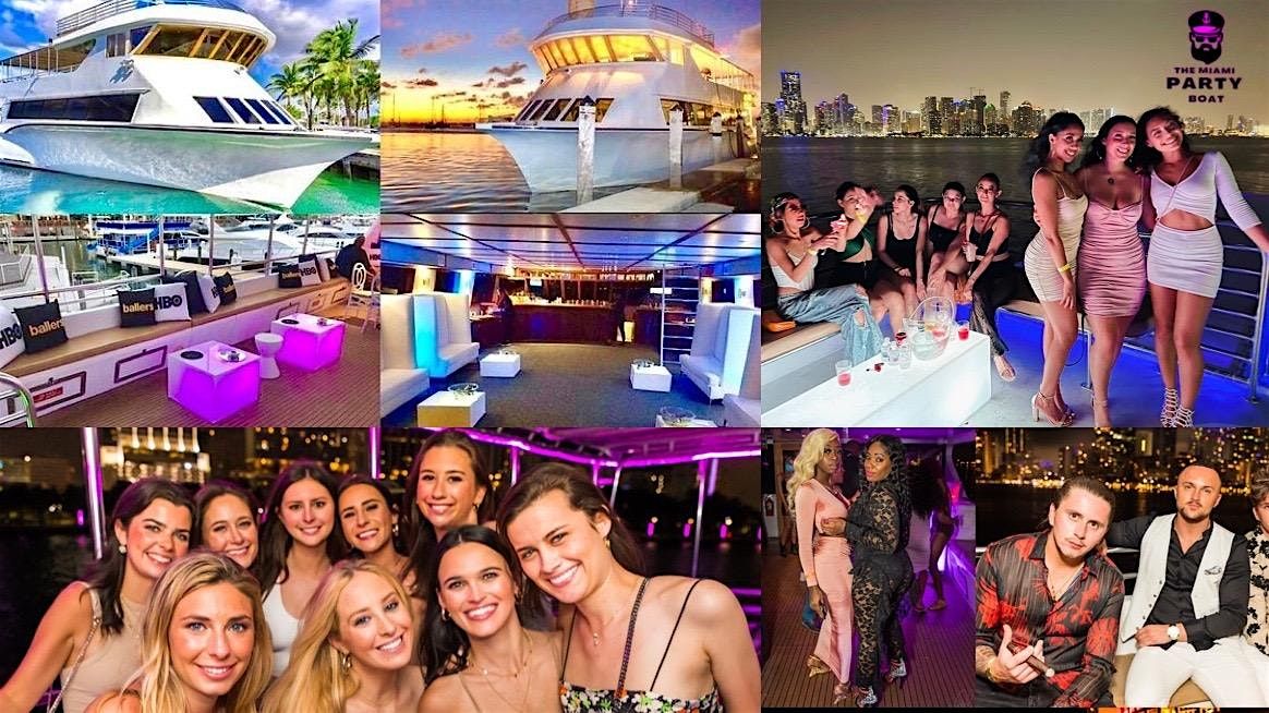 #1 MIAMI YACHT PARTY