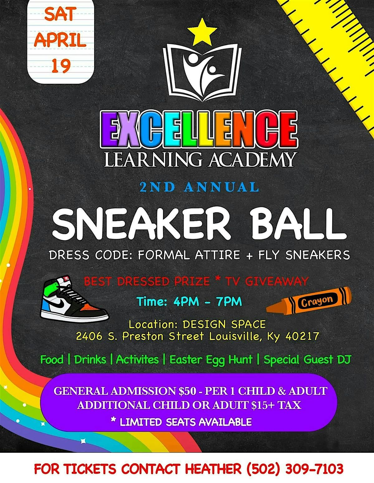 Excellence Learning Academy 2nd Annual Sneaker Ball