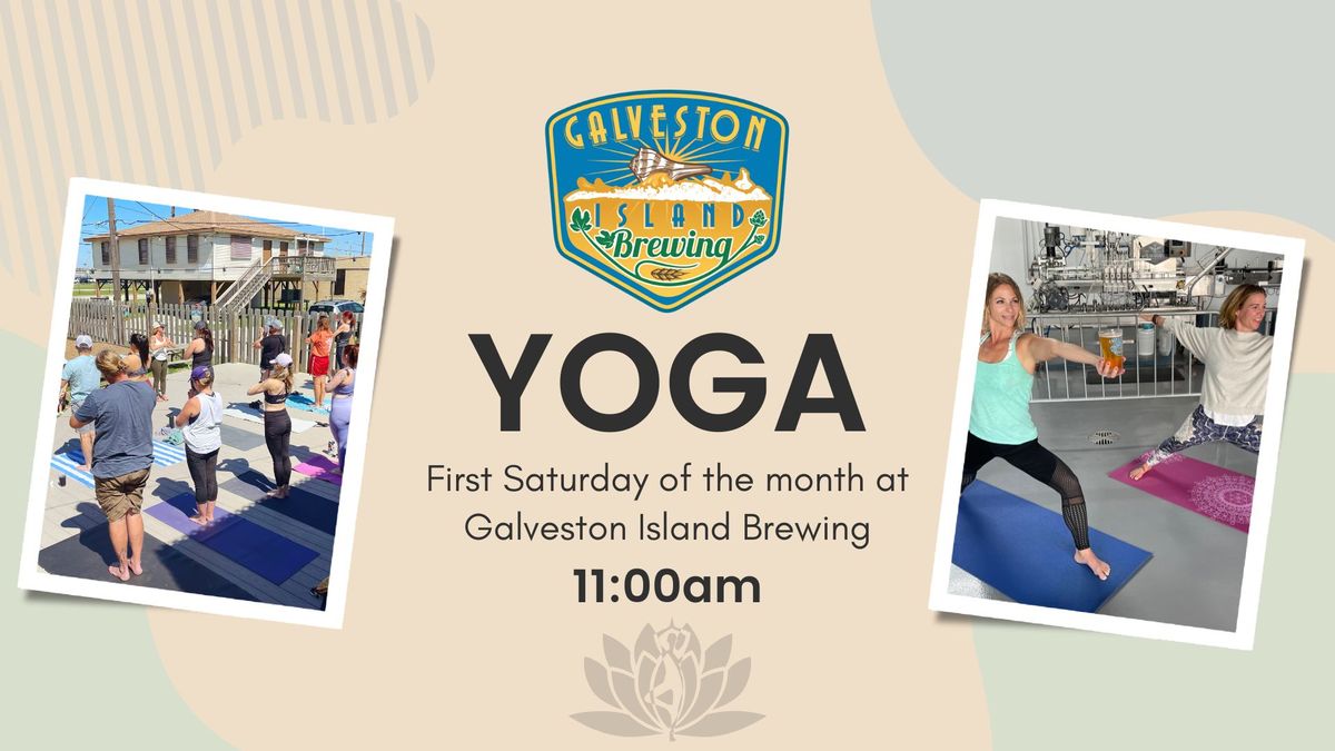 Yoga at Galveston Island Brewing