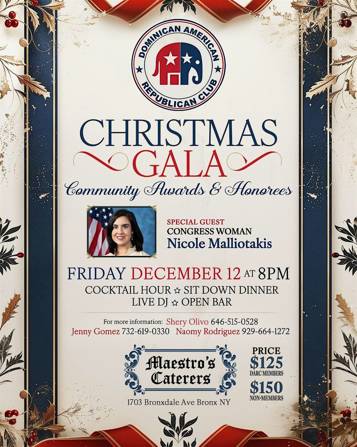 Dominican American Republican Club Christmas Gala