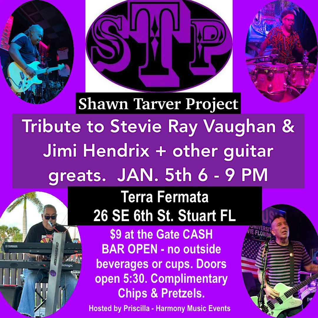 JIMI HENDRIX & STEVIE RAY VAUGHAN Tribute + OTHER GUITAR GREATS - Concert