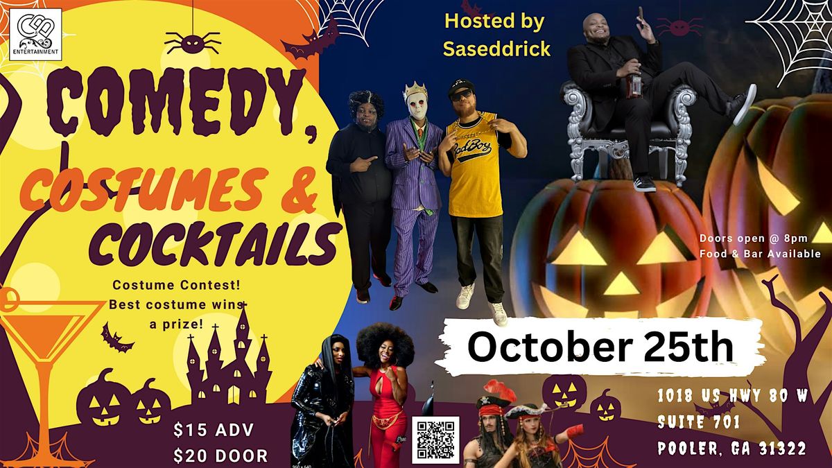 Comedy, Costumes & Cocktails