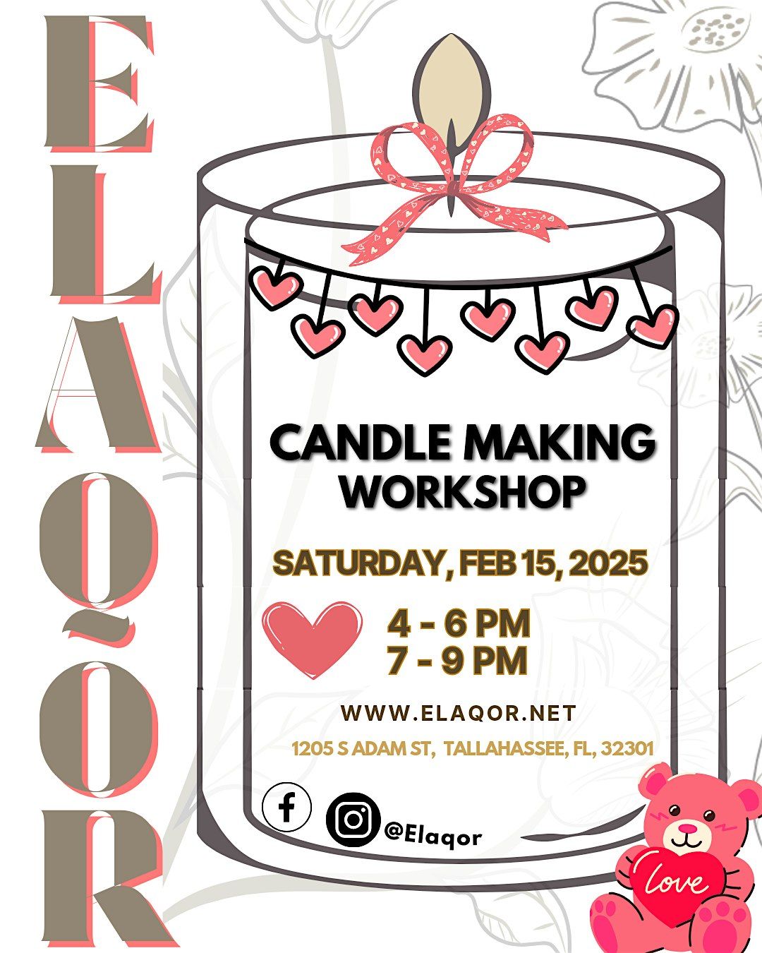 Valentine's Candle Making Workshop - Level 1