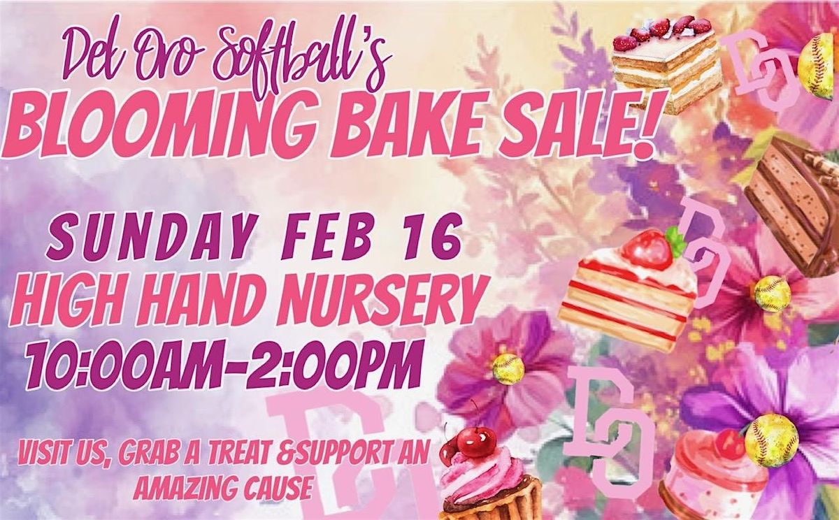 Blooming Bake Sale