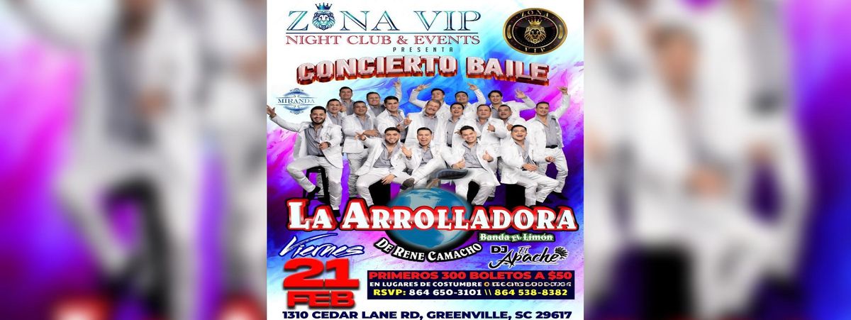 La Arrolladora Banda el Limon de Rene Camacho (21+)