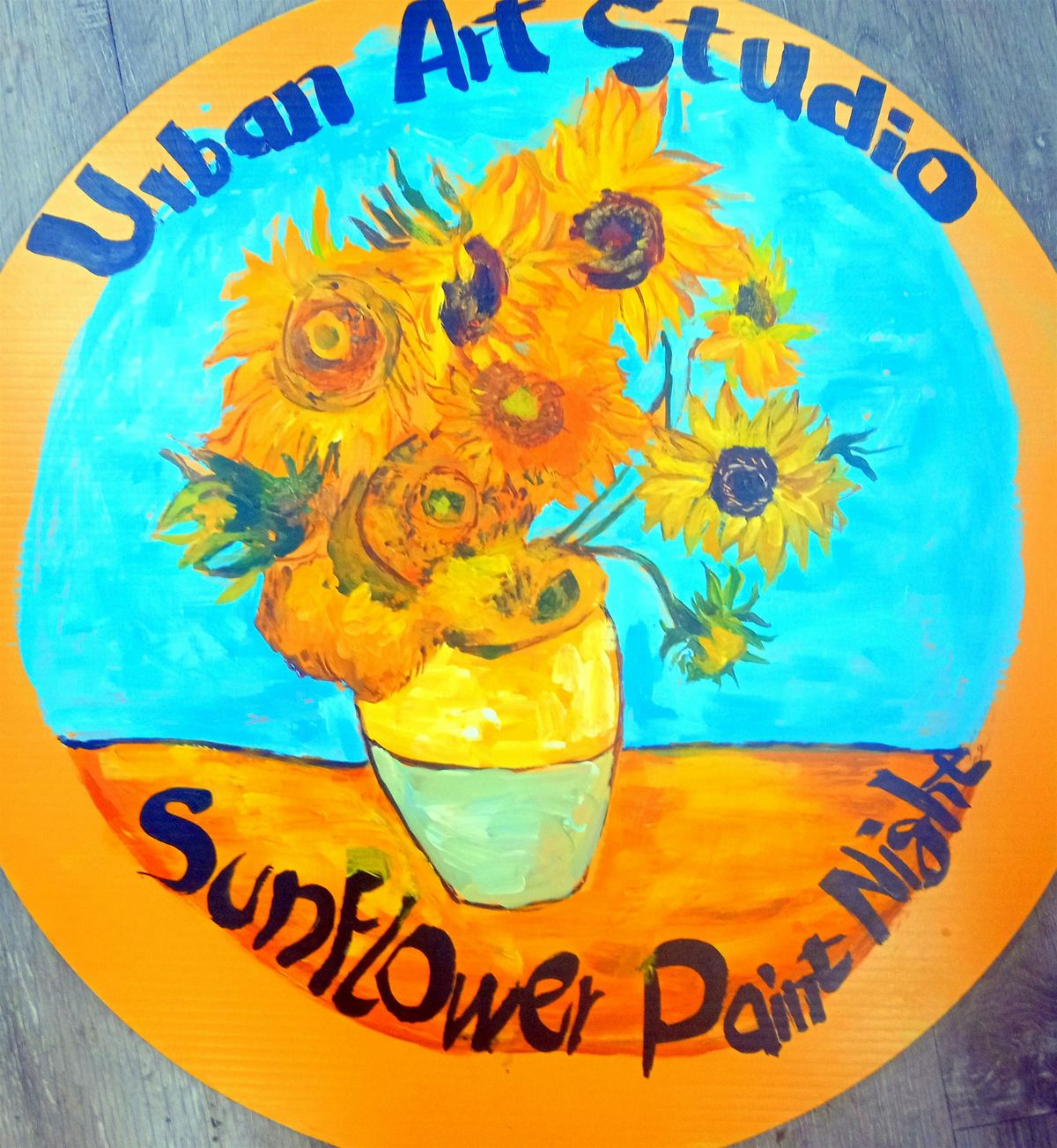 Van Gogh\u2019s Sunflowers Party | Paint Night