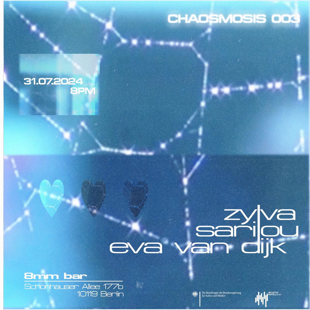 CHAOSMOSIS 003 w\/\/ Zylva + SARILOU + Eva Van Dijk