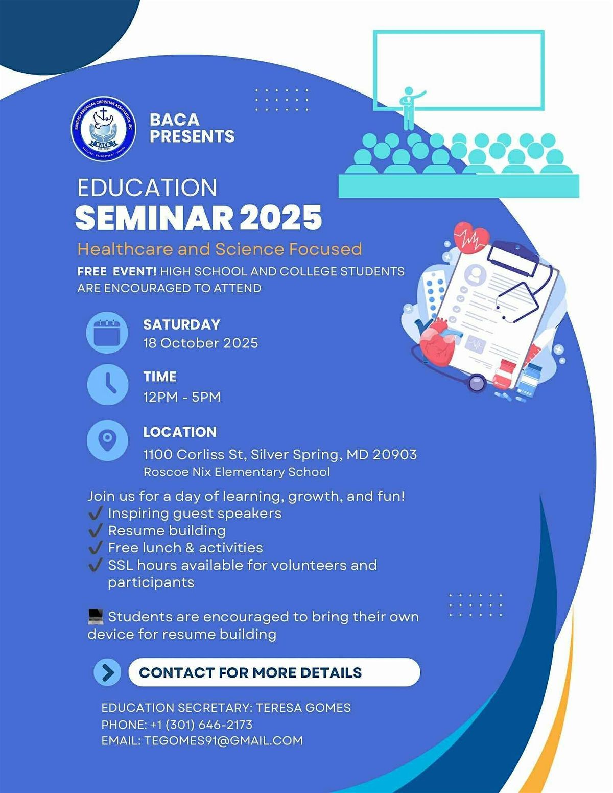 BACA Presents Educational Seminar 2025