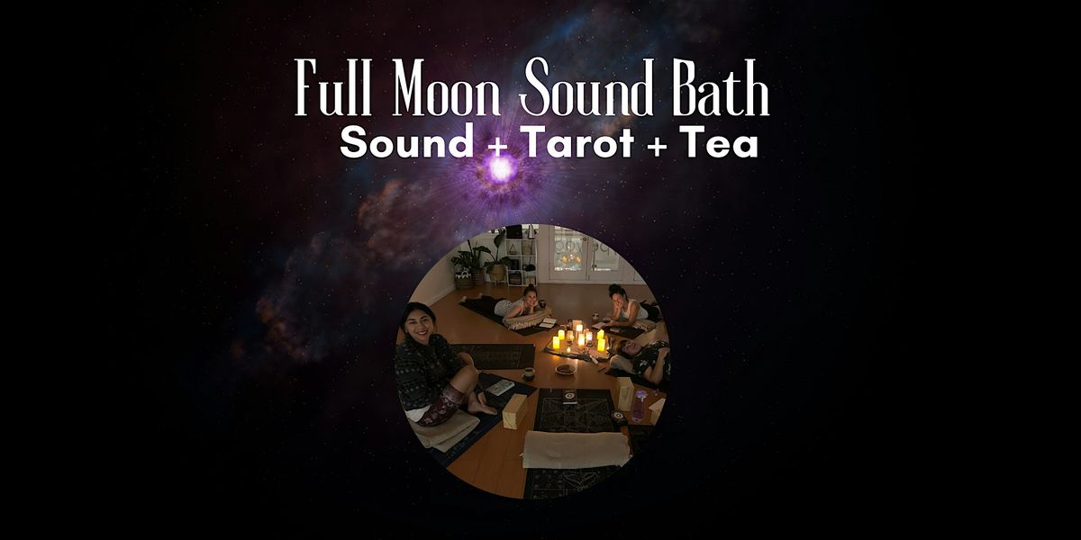 Full Moon Sound bath for the February Snow Moon