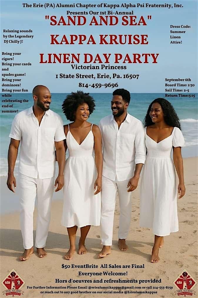 Erie Kappa Kruise  2025 (Linen Day Party)