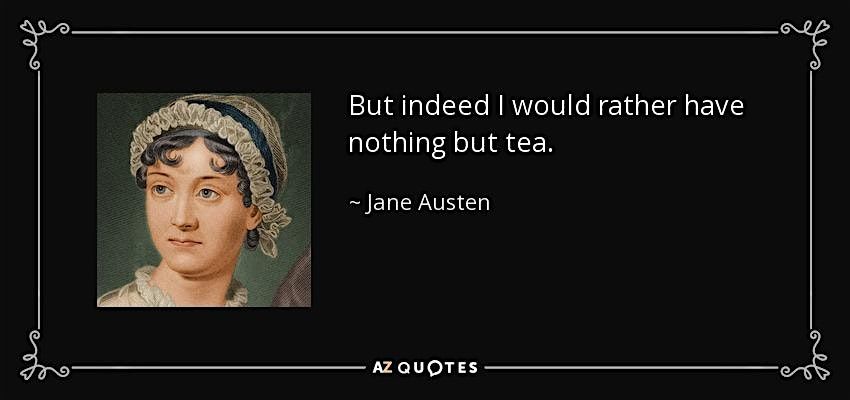 Jane Austen Tea Service (Greenville Pop-up)