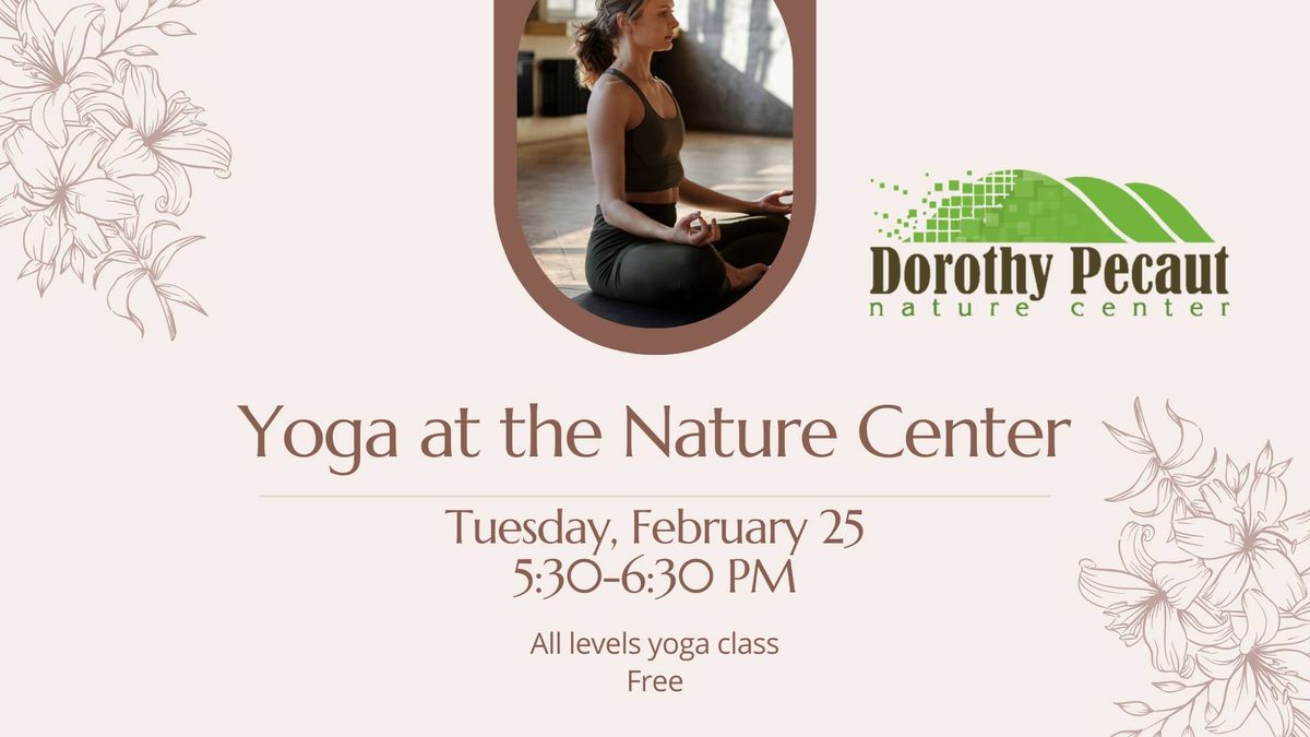 Yoga at the Nature Center