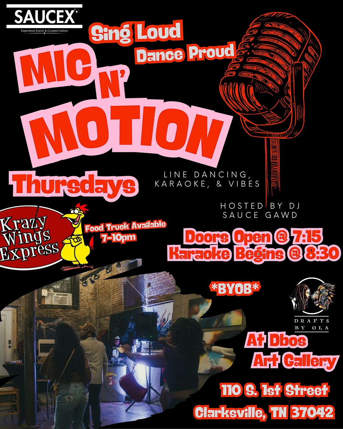 Mic N\u2019 Motion: Sing Loud, Dance Proud
